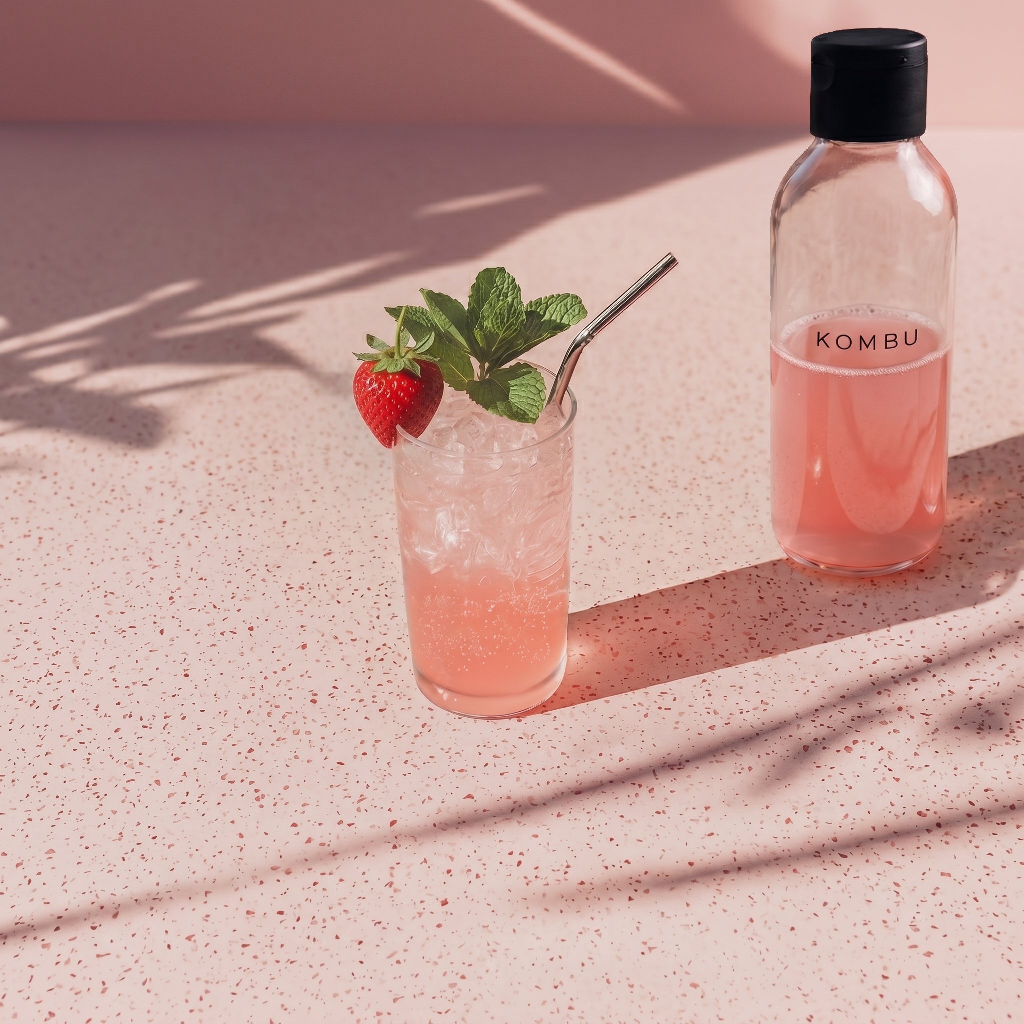 kombucha pink lemonade