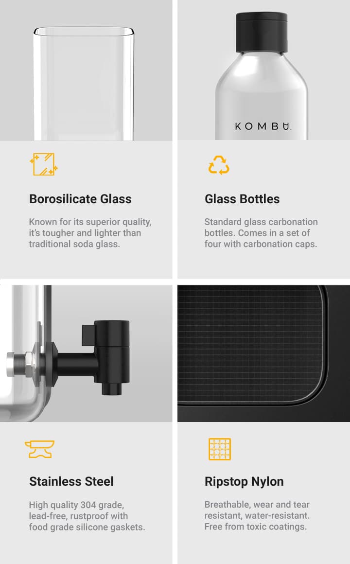kombucha brewer materials